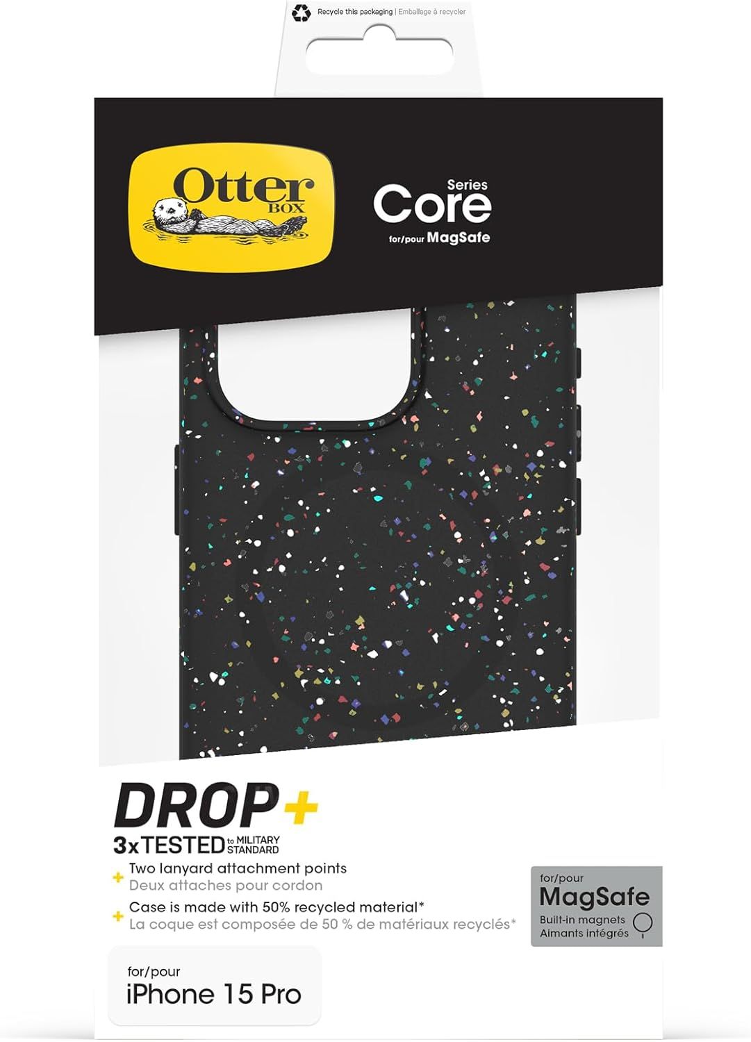 OtterBox Core Series Phone Case with MagSafe for iPhone 15 Pro Max - Carnival Night by OtterBox - Refurbished - Brand New condition - Image 5