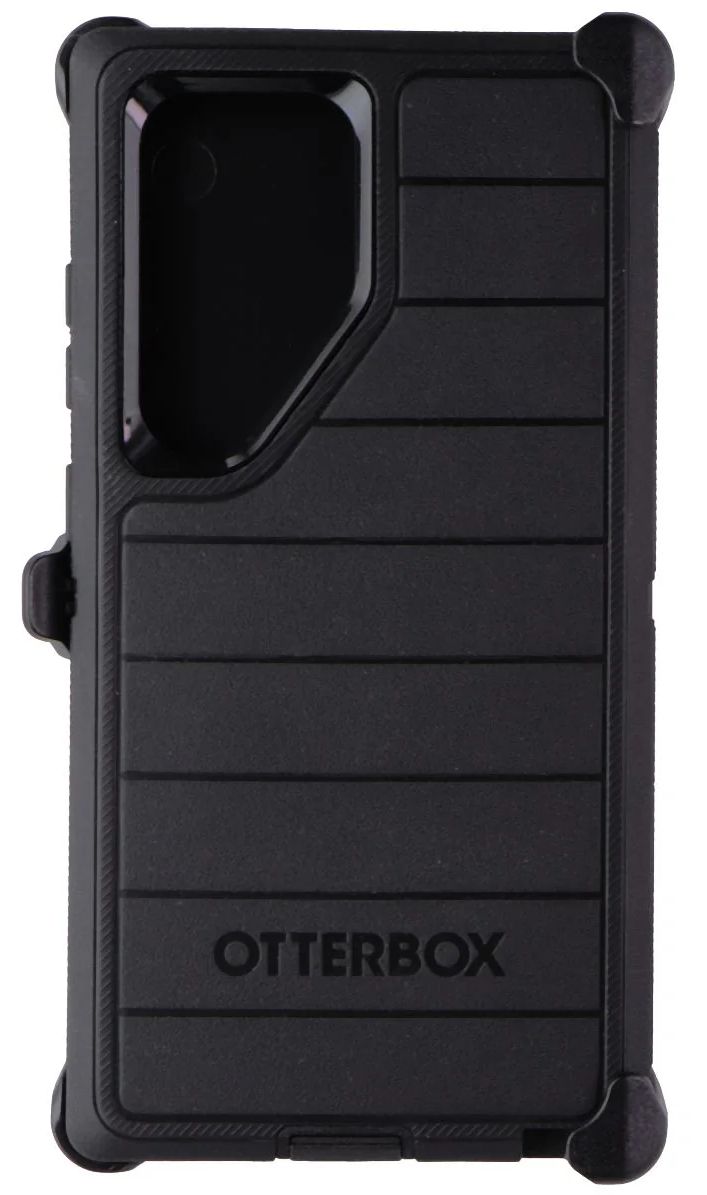 OtterBox Defender Pro Series Case & Holster for Samsung Galaxy S24 Ultra - Black by OtterBox - Refurbished - Brand New condition - US$52.78