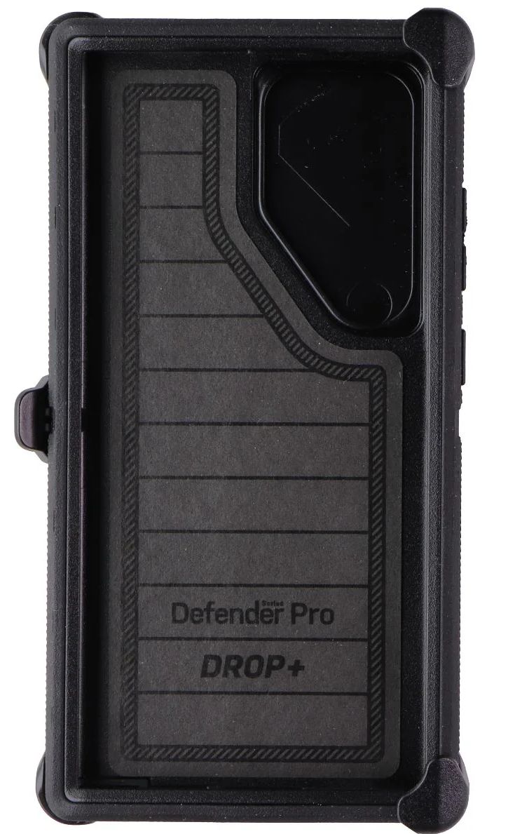 OtterBox Defender Pro Series Case & Holster for Samsung Galaxy S24 Ultra - Black by OtterBox - Refurbished - Brand New condition - Image 3