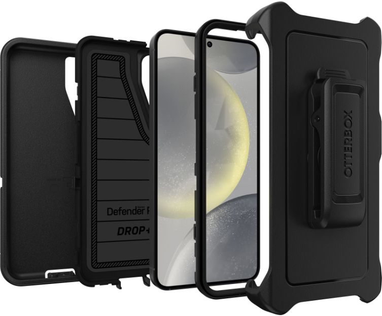 OtterBox Defender Pro Series Phone Case for Samsung Galaxy S24 - Black by OtterBox - Refurbished - Very Good condition - Image 3
