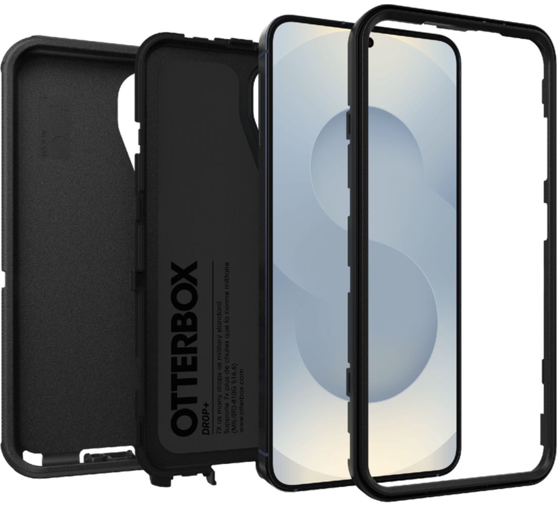 OtterBox Defender Pro Series Phone Case for Samsung Galaxy S25 - Black - Brand New by OtterBox - Image 3