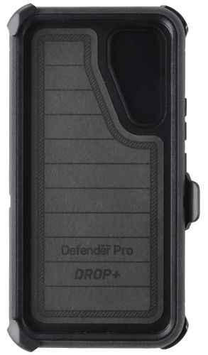 OtterBox Defender Pro Series Phone Case & Holster for Galaxy A54 (5G) - Black by OtterBox - Image 3
