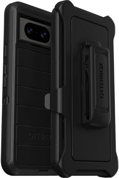 OtterBox Defender Pro Series Phone Case & Holster for Google Pixel 8 - Black by OtterBox - Refurbished - Brand New condition - US$33.43