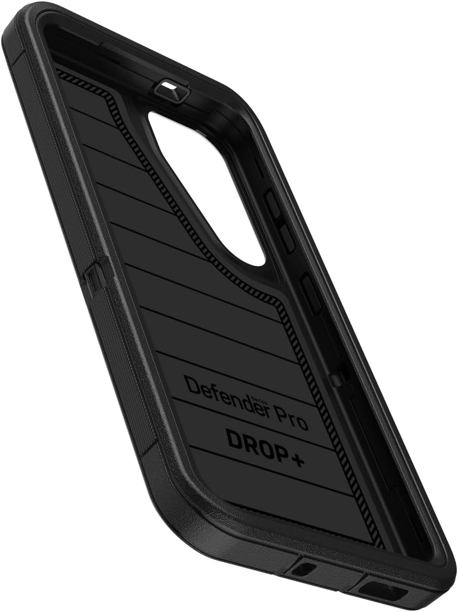 OtterBox Defender Pro Series Phone Case & Holster for Samsung Galaxy S24 - Black by OtterBox - Image 3