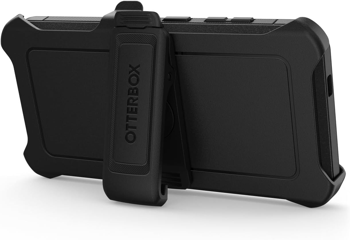 OtterBox Defender Pro Series Phone Case & Holster for Samsung Galaxy S24 - Black by OtterBox - Image 4