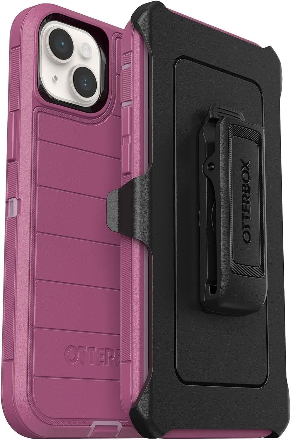 Otterbox Defender Pro Series Phone Case + Holster for iPhone 14 Pro Max - Morning Sky (Pink) by Otterbox - Refurbished - Brand New condition - US$22.88