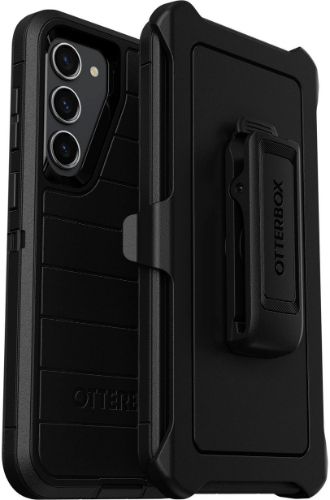 Otterbox Defender Pro Series Phone Case + Holster for Samsung Galaxy S23+ - Black by Otterbox - Refurbished - Good condition - US$46.98