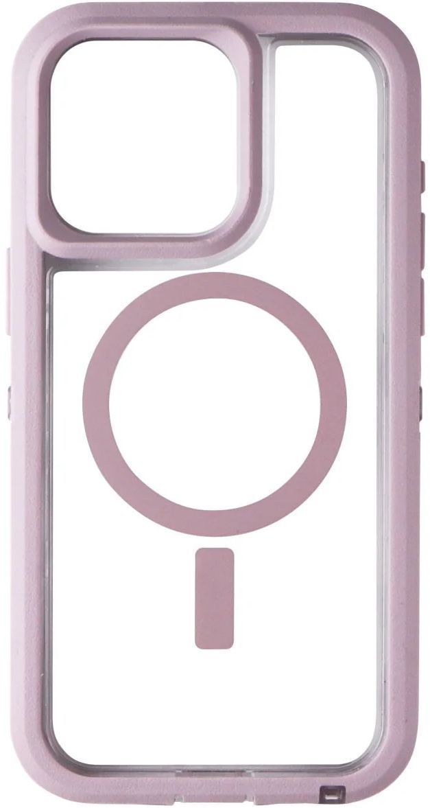 OtterBox Defender Pro XT Phone Case with MagSafe for iPhone 15 Pro Max - Mountain Frost Pink by OtterBox - Refurbished - Brand New condition - US$68.98