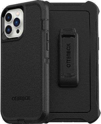 OtterBox Defender Series Phone Case for iPhone 13 Pro Max - Black by OtterBox - Refurbished - Brand New condition - CA$39.98