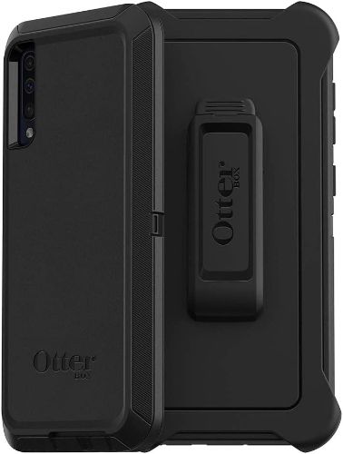 Otterbox Defender Series Phone Case + Holster for Galaxy A50 - Black by Otterbox - Refurbished - Brand New condition - CA$71.48