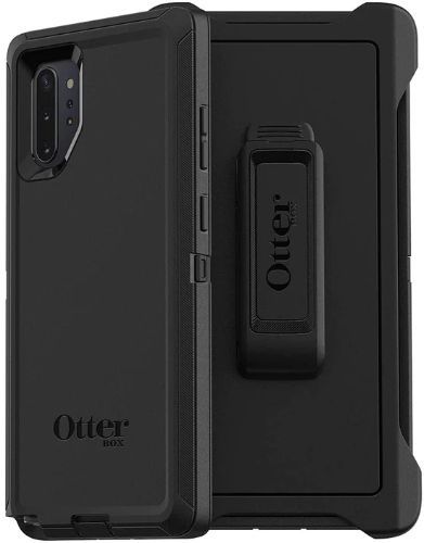 OtterBox Defender Series Phone Case + Holster for Galaxy Note 10+ - Black by OtterBox - Refurbished - Brand New condition - CA$71.48