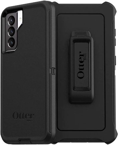 OtterBox Defender Series Phone Case + Holster for Galaxy S21 (5G) - Black by OtterBox - Refurbished - Brand New condition - CA$71.48