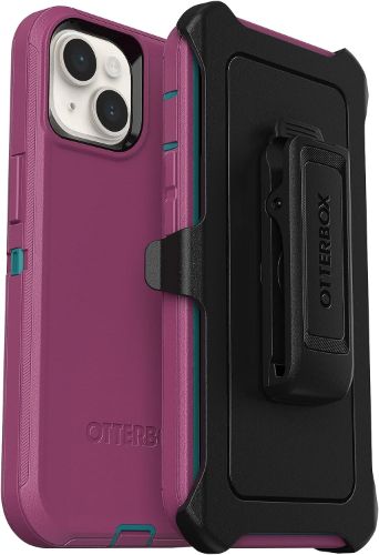 Otterbox Otterbox Defender Series Pro Phone Case + Holster for iPhone 14 Plus - Canyon Sun (Pink) by Otterbox - Image 2