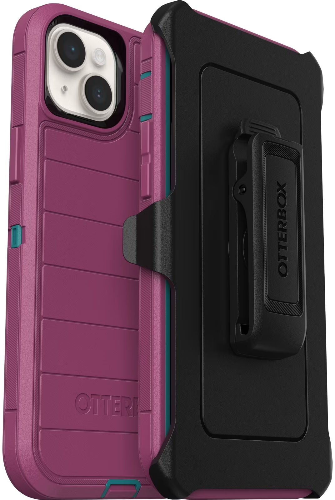 Otterbox Otterbox Defender Series Pro Phone Case + Holster for iPhone 14 Plus - Canyon Sun (Pink) by Otterbox - Refurbished - Premium condition - US$20.98