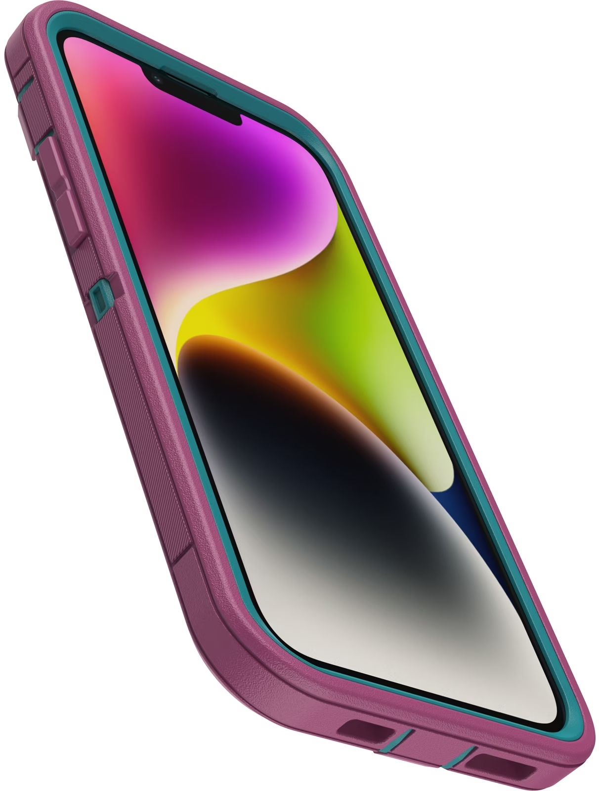 Otterbox Otterbox Defender Series Pro Phone Case + Holster for iPhone 14 Plus - Canyon Sun (Pink) by Otterbox - Image 4