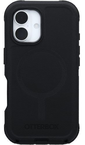 OtterBox Defender Series Pro Phone Case with MagSafe for iPhone 16 - Black by OtterBox - Refurbished - Very Good condition - US$36.08
