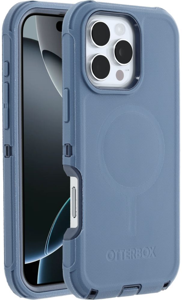 OtterBox OtterBox Defender Series Pro Phone Case with MagSafe for iPhone 16 Pro Max - Baby Blue Jeans (Blue) by OtterBox - Refurbished - Brand New condition - US$72.93