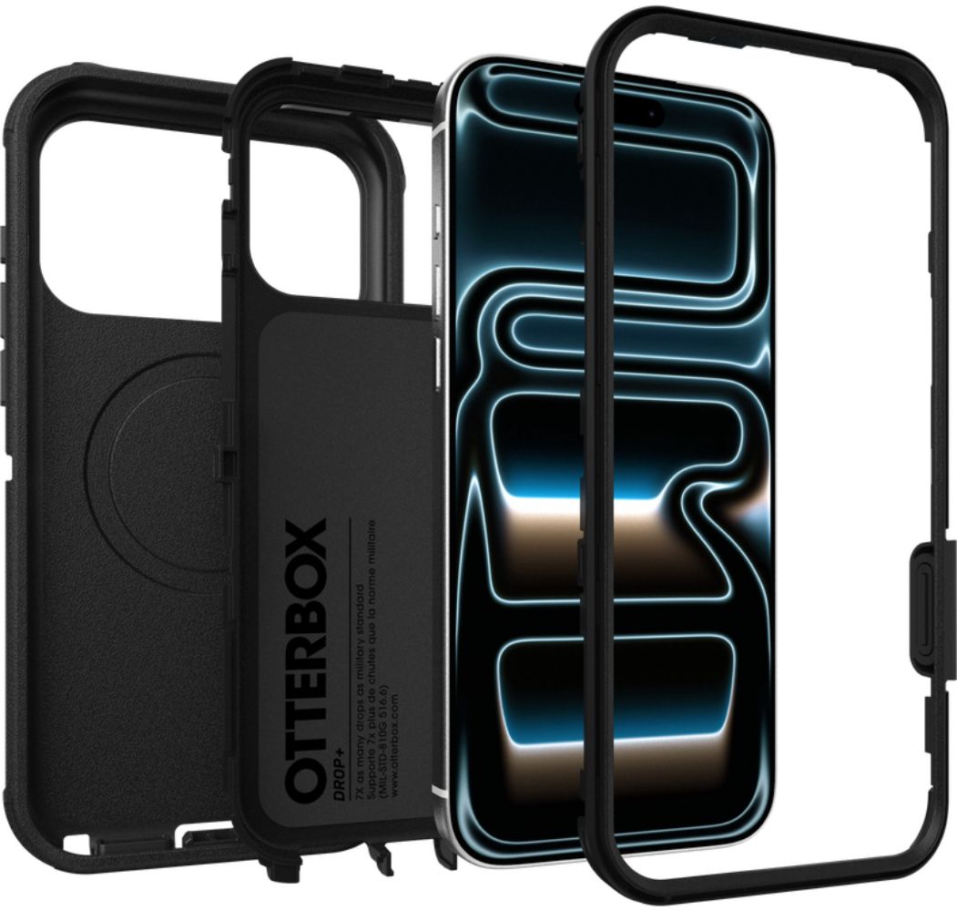 OtterBox Defender Series Pro Phone Case with MagSafe for iPhone 17 Pro Max - Black - Brand New by OtterBox - Image 3