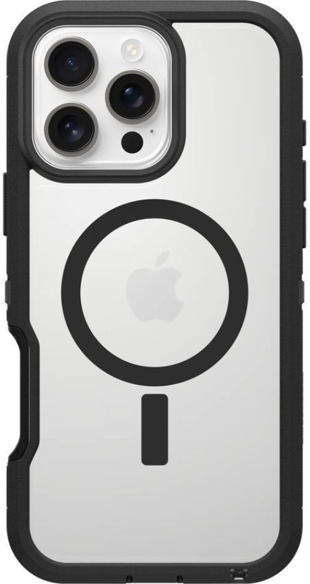 OtterBox Defender Series Pro XT Phone Case with MagSafe for iPhone 16 Pro Max - Dark Side (Clear/Black) by OtterBox - Image 2