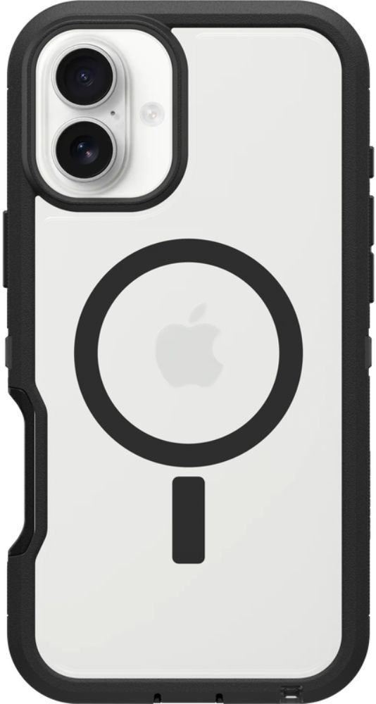 OtterBox Defender Series Pro XT with MagSafe for iPhone 16 Plus - Dark Side (Clear/Black) by OtterBox - Image 2