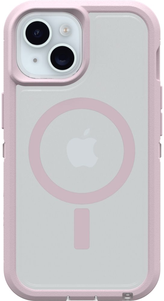OtterBox Defender XT Clear Phone Case with MagSafe for iPhone 16 - Mountain Frost (Clear/Pink) by OtterBox - Refurbished - Very Good condition - Image 2