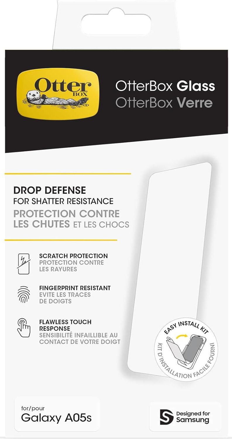 OtterBox Glass Drop Defense Screen Protector for Samsung Galaxy A05s - Clear by OtterBox - Image 2