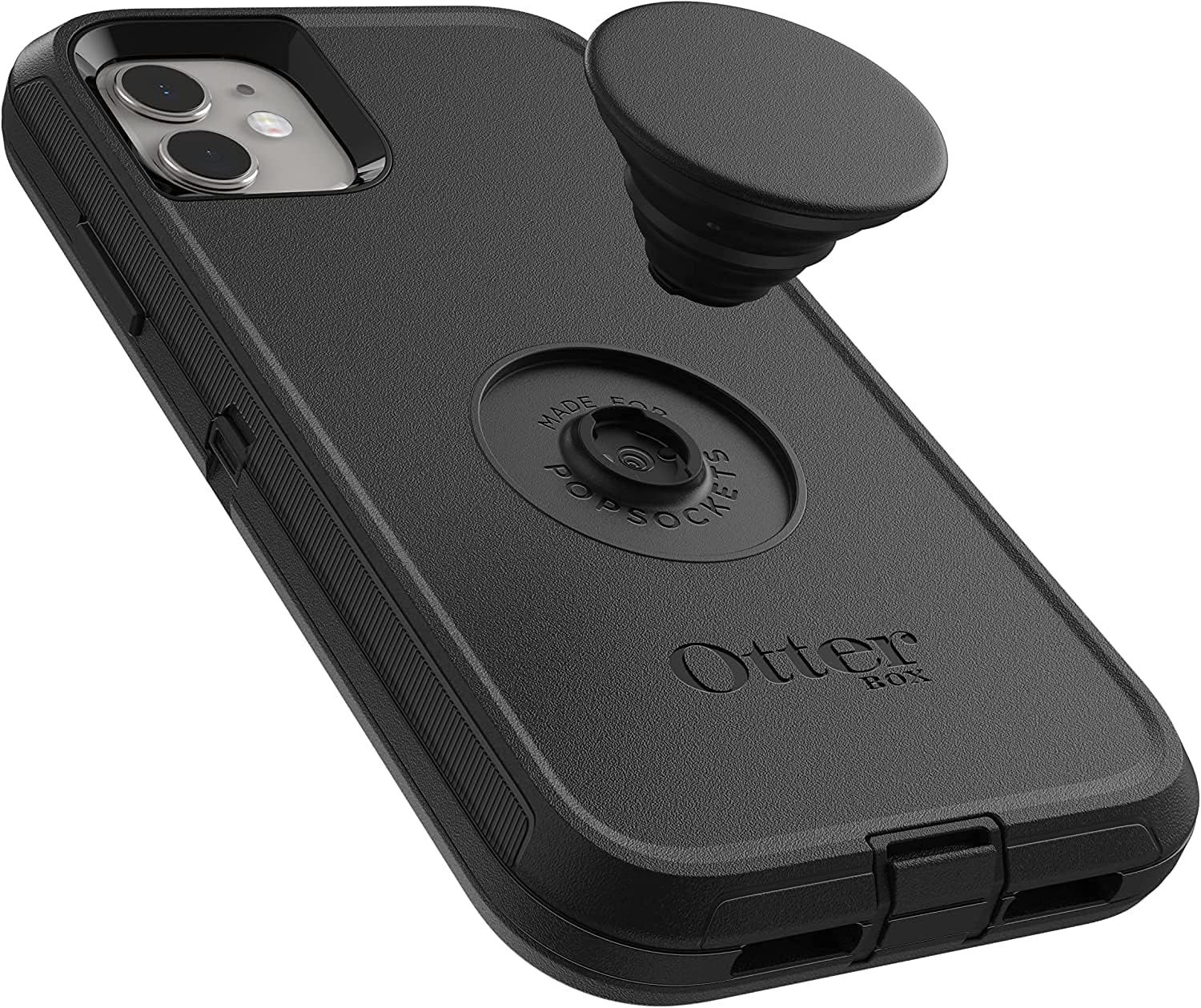 OtterBox Otter + Pop Defender Series Phone Case for iPhone 11 - Black by Otterbox - Image 5
