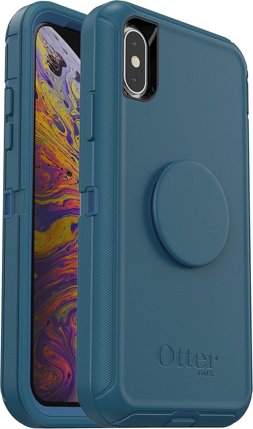 Otterbox Otter + Pop Defender Series Phone Case for iPhone XS Max - Winter Shade Blue by Otterbox - Refurbished - Brand New condition - US$20.43