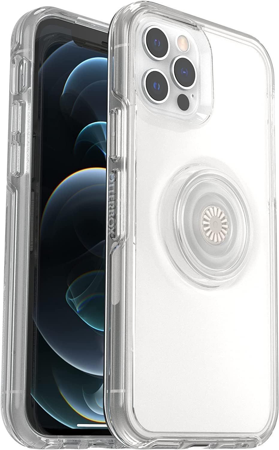 Otterbox Otterbox Otter + Pop Symmetry Series Phone Case for iPhone 12 Pro Max - Clear by Otterbox - Refurbished - Good condition - CA$71.48