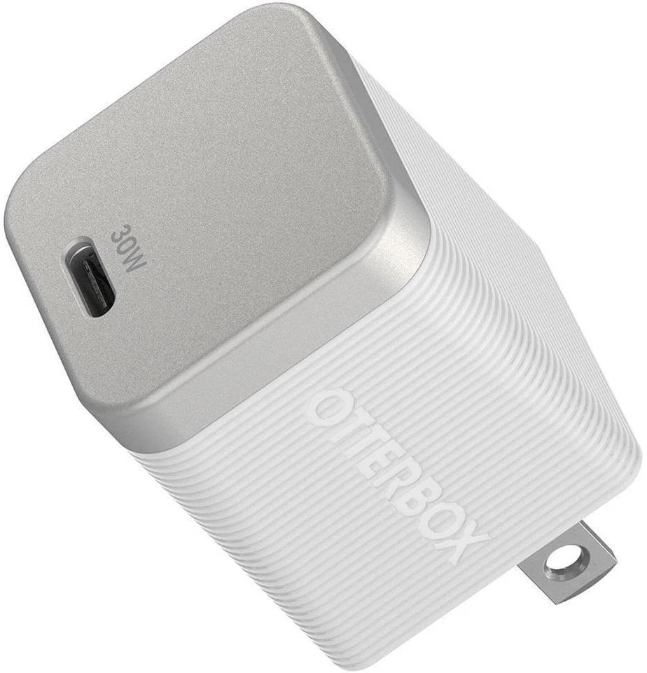 Otterbox Premium Pro Fast Charge USB-C Wall Charger - 30W - Lunar Light (White) by Otterbox - Refurbished - Premium condition - US$25.94