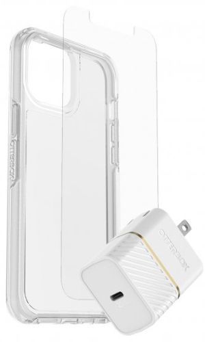 OtterBox Protection + Power Kit Bundle for iPhone 13 - Clear by OtterBox - Refurbished - Brand New condition - US$26.93