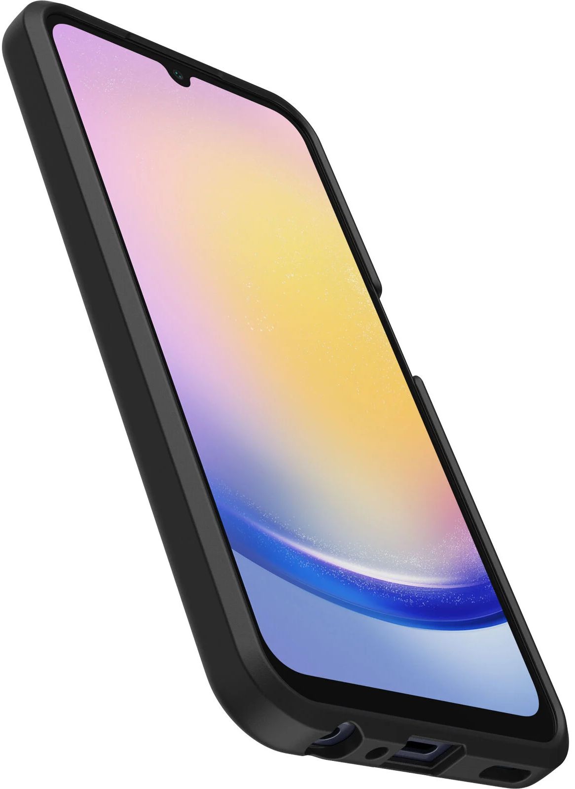 OtterBox React Case For Samsung Galaxy A25 5G - Black by Otterbox - Image 2