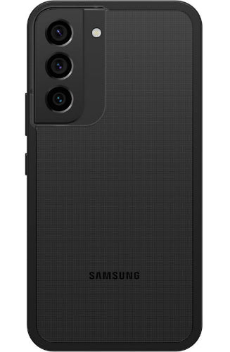 Otterbox React Series Phone Case for Galaxy S22 - Black Crystal (Clear/Black) by Otterbox - Image 2