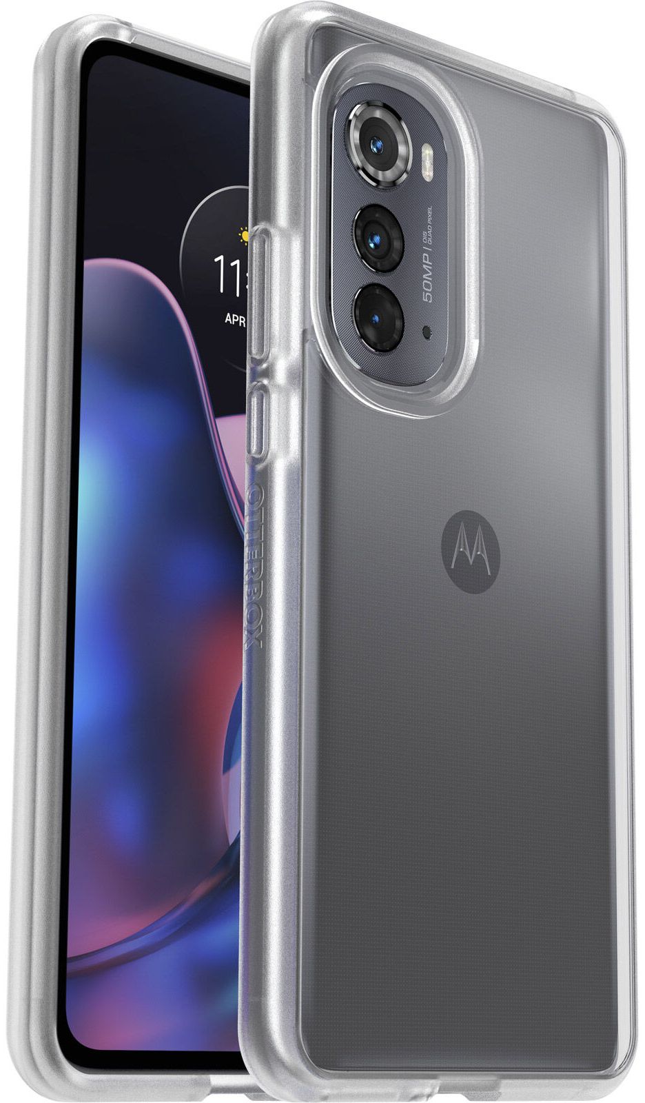 OtterBox React Series Phone Case for Motorola Edge (2022) - Clear by OtterBox - Refurbished - Very Good condition - US$10.43