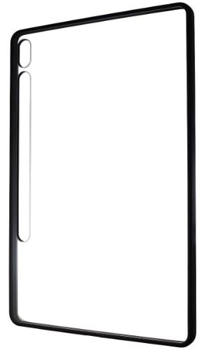 Otterbox React Series Tablet Case for Galaxy Tab S7 FE (5G) - Black Crystal (Clear/Black) by Otterbox - Refurbished - Very Good condition - US$10.08