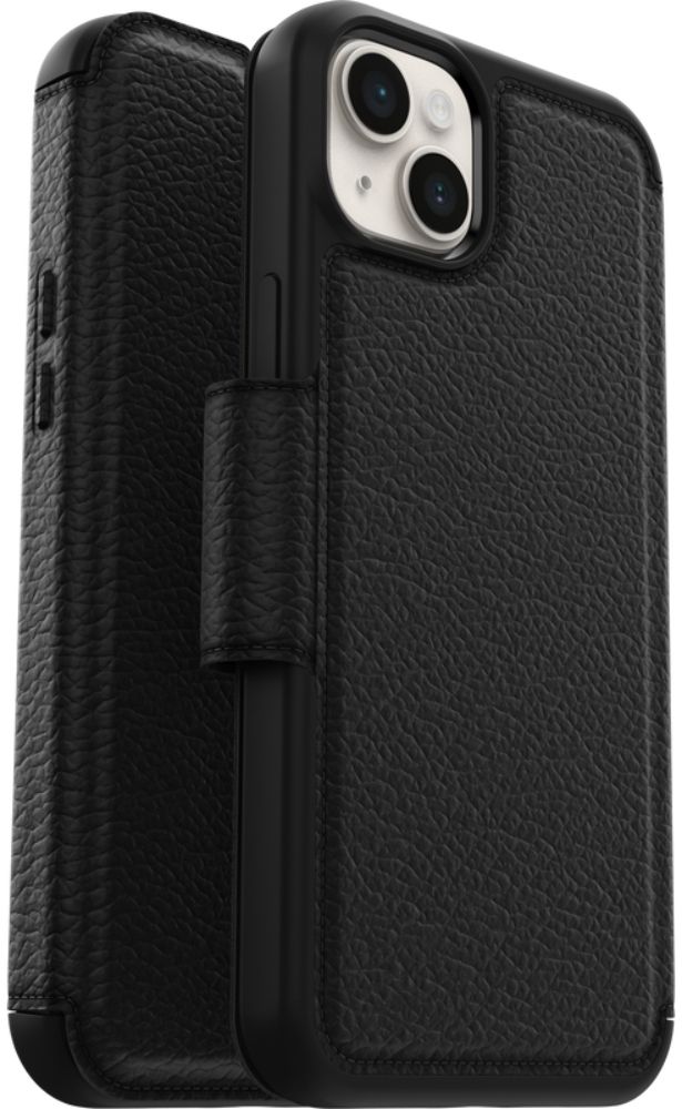 Otterbox Strada Series Phone Case for iPhone 14 Plus - Shadow (Black) by Otterbox - Refurbished - Brand New condition - US$13.93