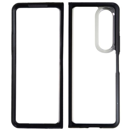 Otterbox Symmetry Flex Series Phone Case for Galaxy Z Fold3 - Black Crystal (Black/Clear) by Otterbox - Image 2