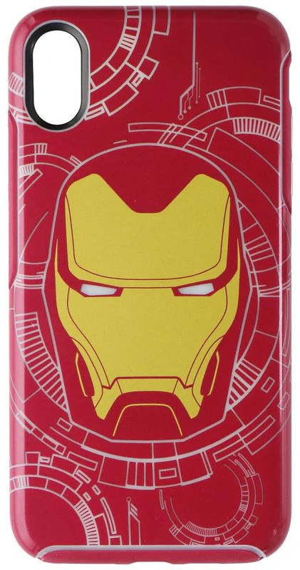 OtterBox Symmetry Marvel Series Glow in the Dark Phone Case for iPhone XS Max - I Am Iron Man (Red) by OtterBox - Refurbished - Brand New condition - Image 2