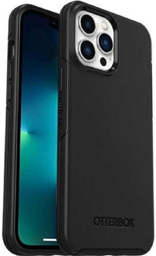 OtterBox Symmetry+ Antimicrobial Phone Case with MagSafe for iPhone 13 Pro Max - Black by OtterBox - Refurbished - Brand New condition - CA$23.99