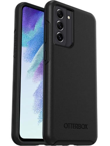 Otterbox Symmetry Series Antimicrobial Phone Case for Galaxy S21 FE (5G) - Black by Otterbox - Refurbished - Brand New condition - US$20.98