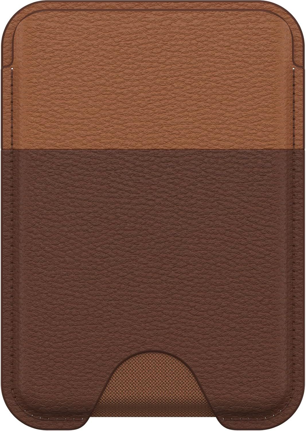 OtterBox Symmetry Series Cactus Leather MagSafe Wallet - Rich Adobe (Brown) by OtterBox - Refurbished - Brand New condition - US$33.43