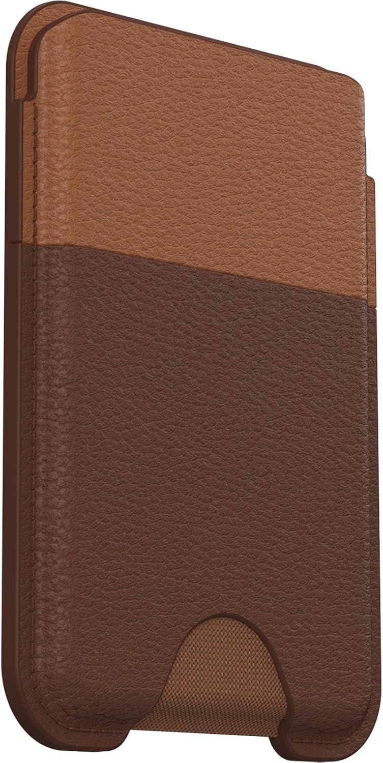 OtterBox Symmetry Series Cactus Leather MagSafe Wallet - Rich Adobe (Brown) by OtterBox - Refurbished - Brand New condition - Image 2