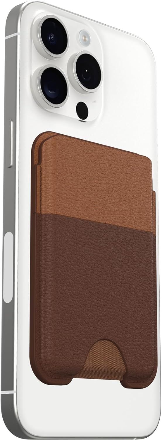 OtterBox Symmetry Series Cactus Leather MagSafe Wallet - Rich Adobe (Brown) by OtterBox - Refurbished - Brand New condition - Image 5