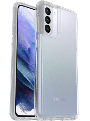 Otterbox Symmetry Series Clear Phone Case for Galaxy S21+ (5G) - Stardust (Clear Glitter) by Otterbox - Refurbished - Very Good condition - US$10.03