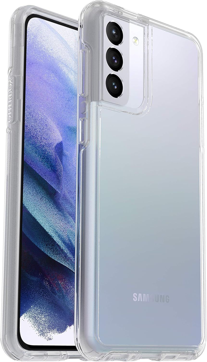 Otterbox Symmetry Series Clear Phone Case for Galaxy S21+ (5G) - Stardust (Clear Glitter) by Otterbox - Refurbished - Very Good condition - Image 2