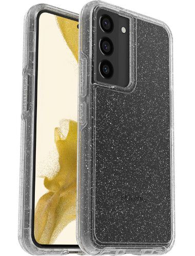Otterbox Symmetry Series Clear Phone Case for Galaxy S22 - Stardust (Clear Glitter) by Otterbox - Refurbished - Very Good condition - US$10.43