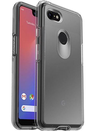Otterbox Symmetry Series Clear Phone Case for Google Pixel 3 XL - Clear by Otterbox - Refurbished - Very Good condition - US$8.78