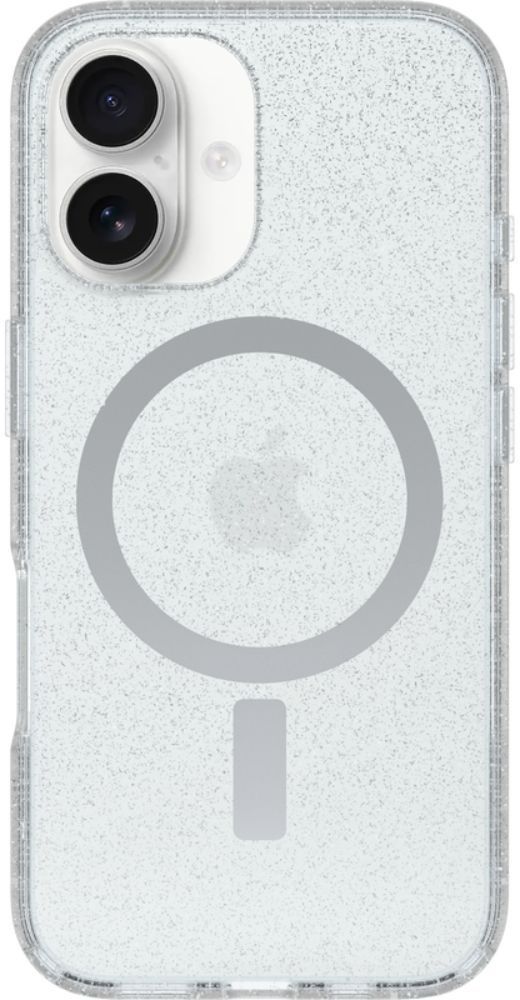 OtterBox Symmetry Series Clear Phone Case with MagSafe for iPhone 16 - Stardust 3.0 (Clear) by OtterBox - Image 2