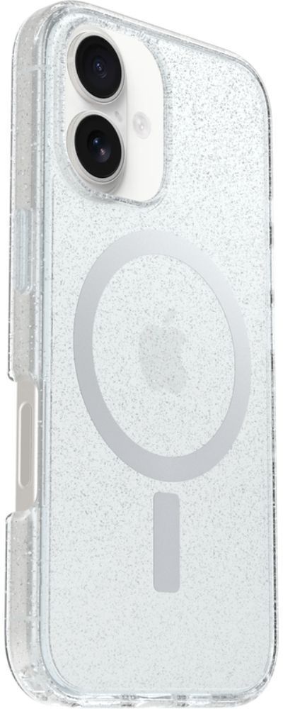 OtterBox Symmetry Series Clear Phone Case with MagSafe for iPhone 16 - Stardust 3.0 (Clear) by OtterBox - Image 3