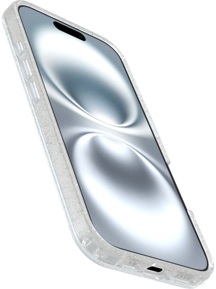 OtterBox Symmetry Series Clear Phone Case with MagSafe for iPhone 16 - Stardust 3.0 (Clear) by OtterBox - Image 4